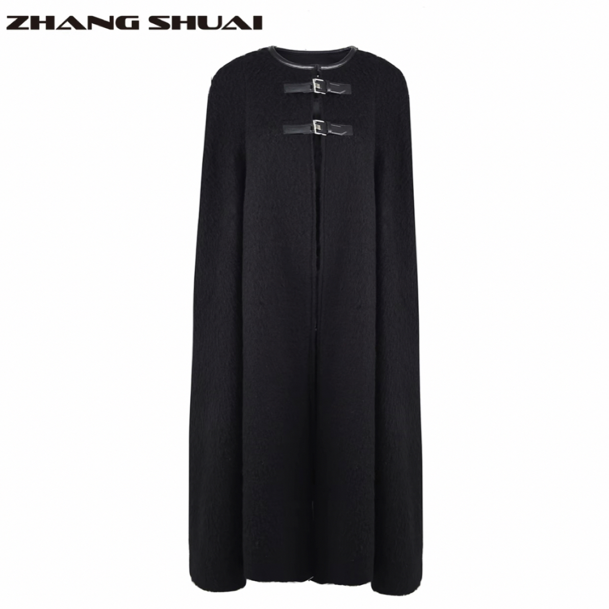 ZHANGSHUAI秋冬新款羊毛斗篷