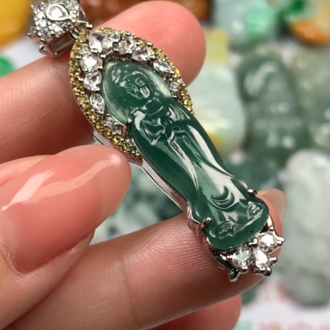 定制翡翠翡翠未镶嵌