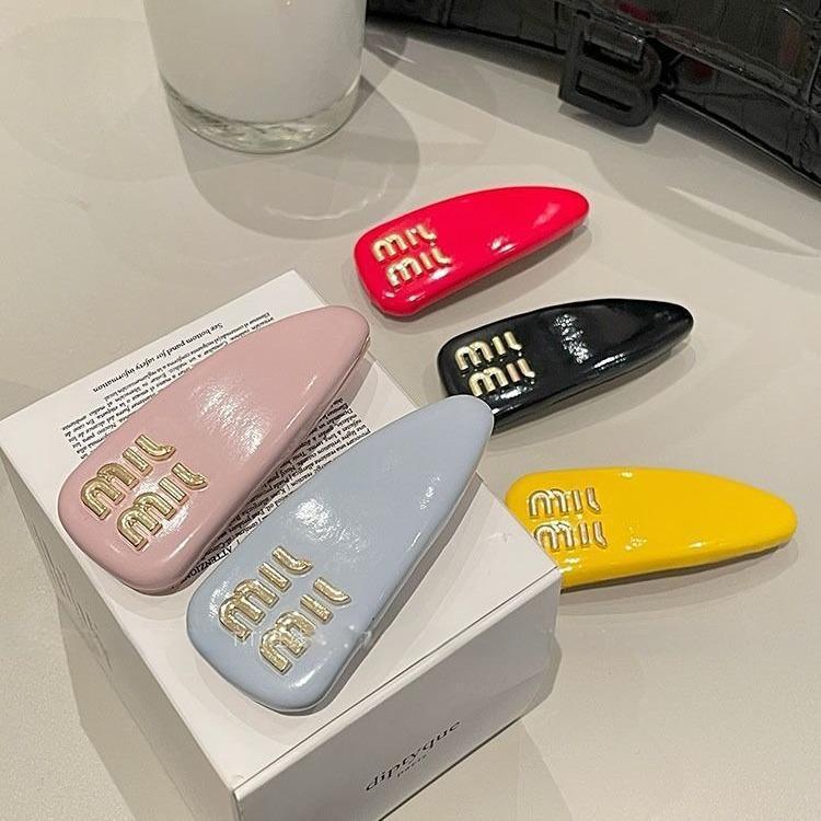 韩版miumiu发夹弹簧夹刘海夹子头饰发夹碎发侧边掰掰夹女优雅