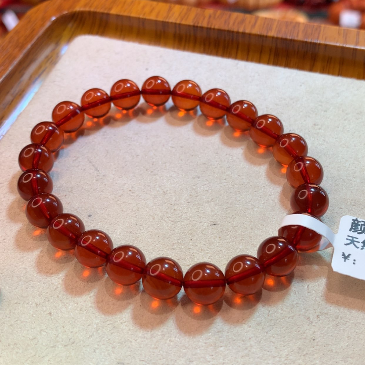 【闪购商品】血珀手串未镶嵌血珀手串