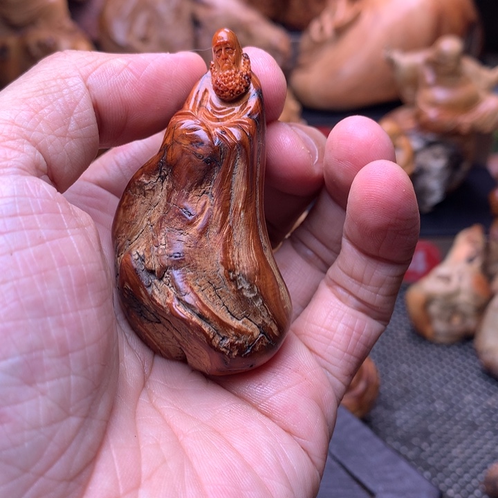 柏木（崖柏）崖柏陈化陈化料手把件