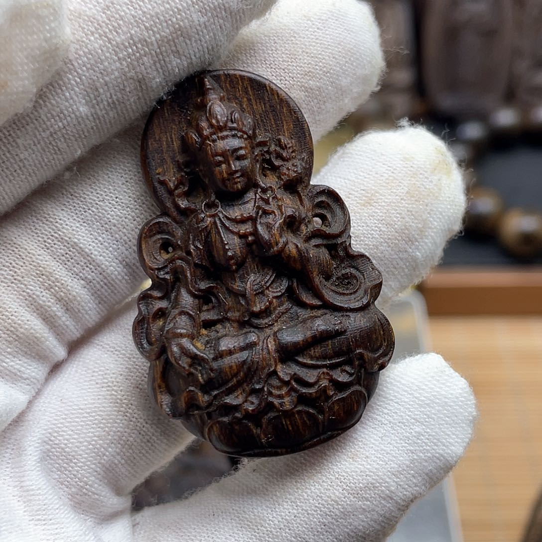 沉香木吊坠次*P芽庄黄奇