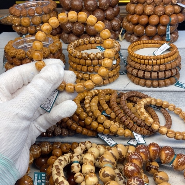 紫金鼠手串紫金鼠花皮老型实心10