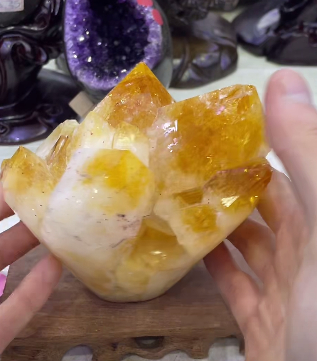 巴西乌拉圭紫水晶摆件