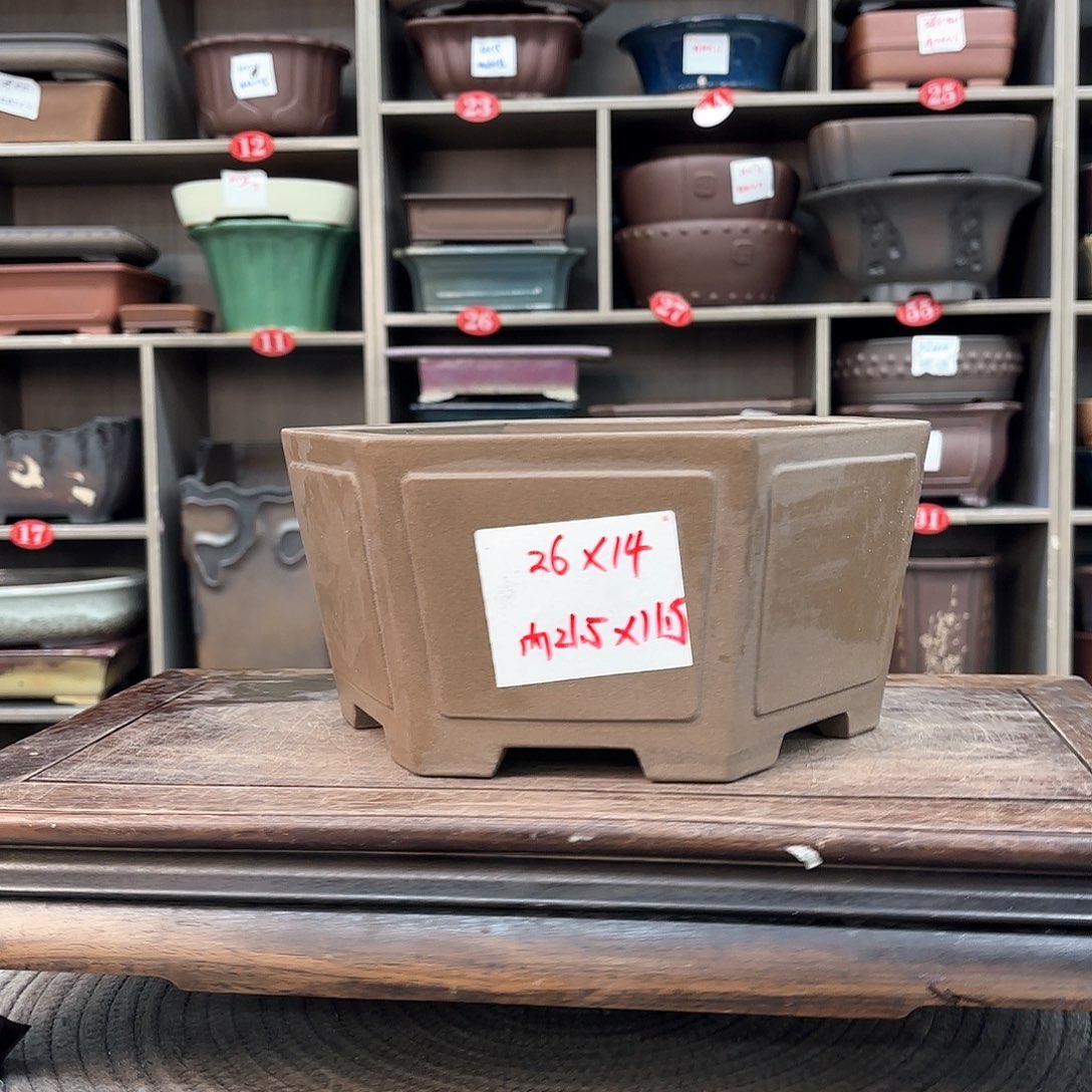 紫砂花盆紫砂的味道很好喝