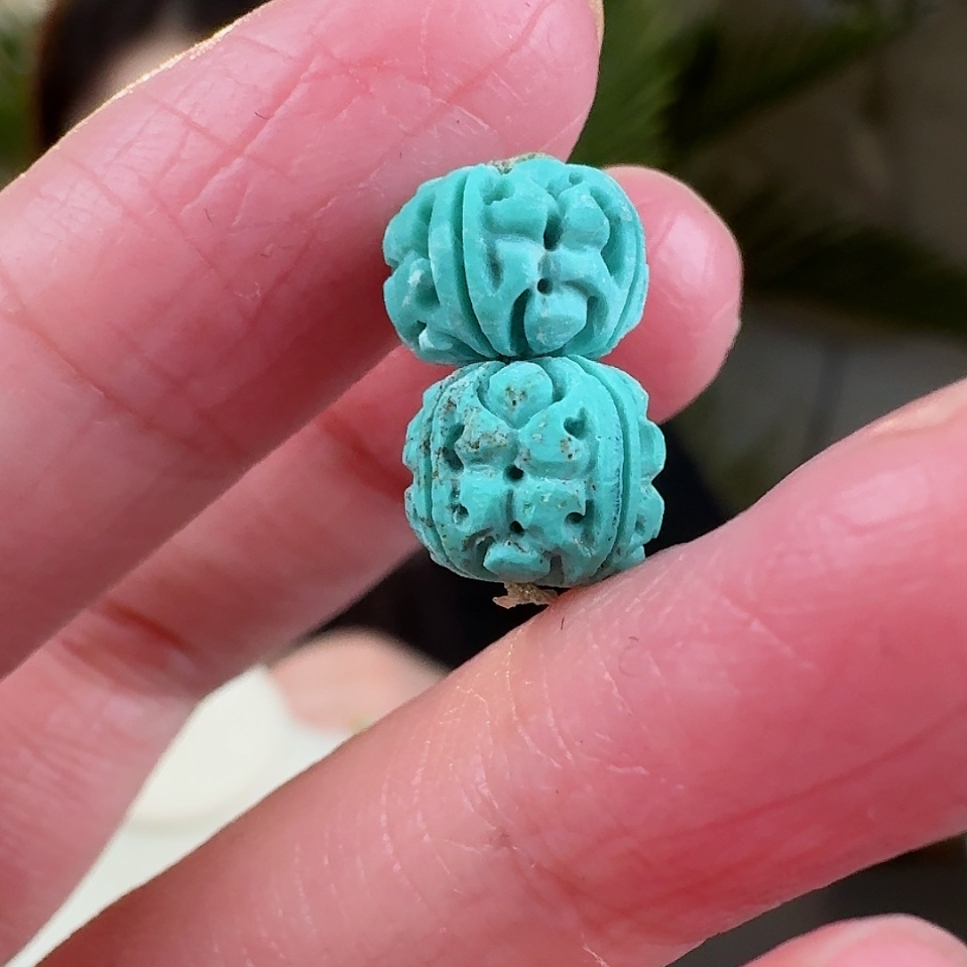 绿松石珠宝奇石未镶嵌