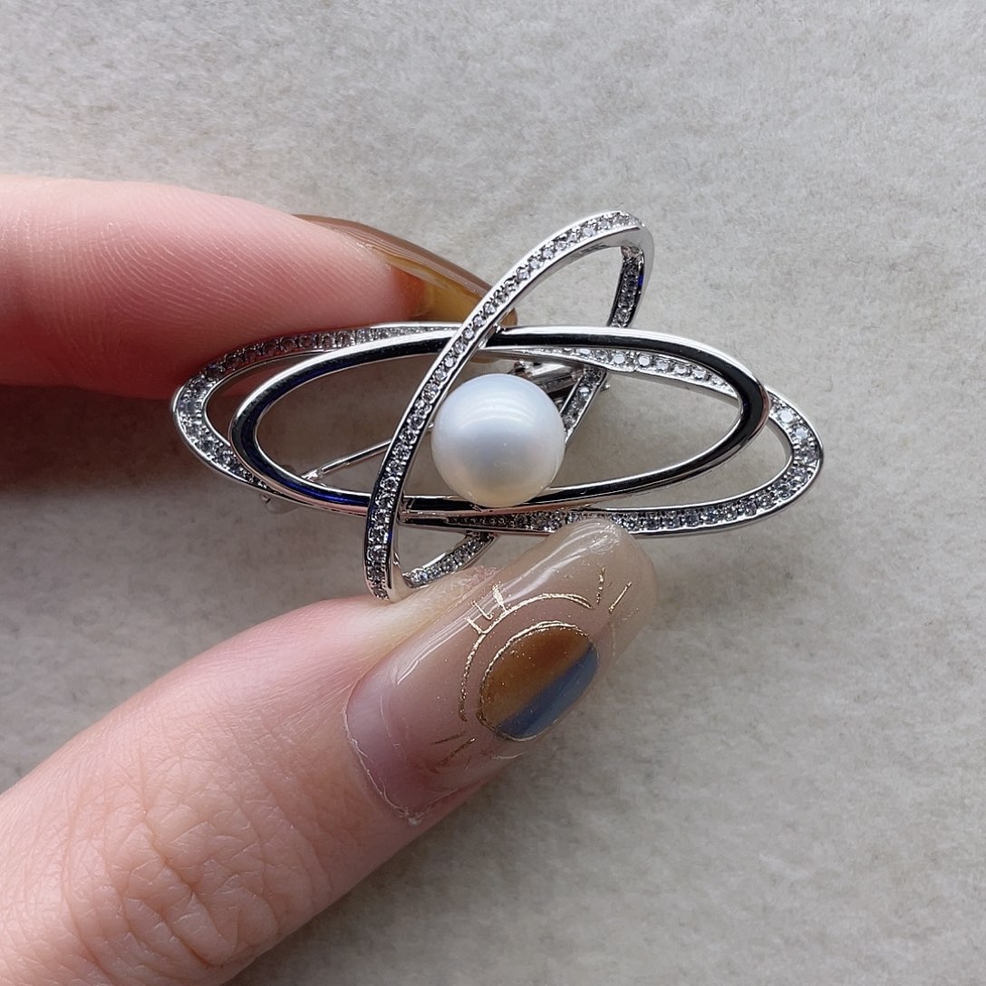 未镶嵌淡水珍珠胸针58