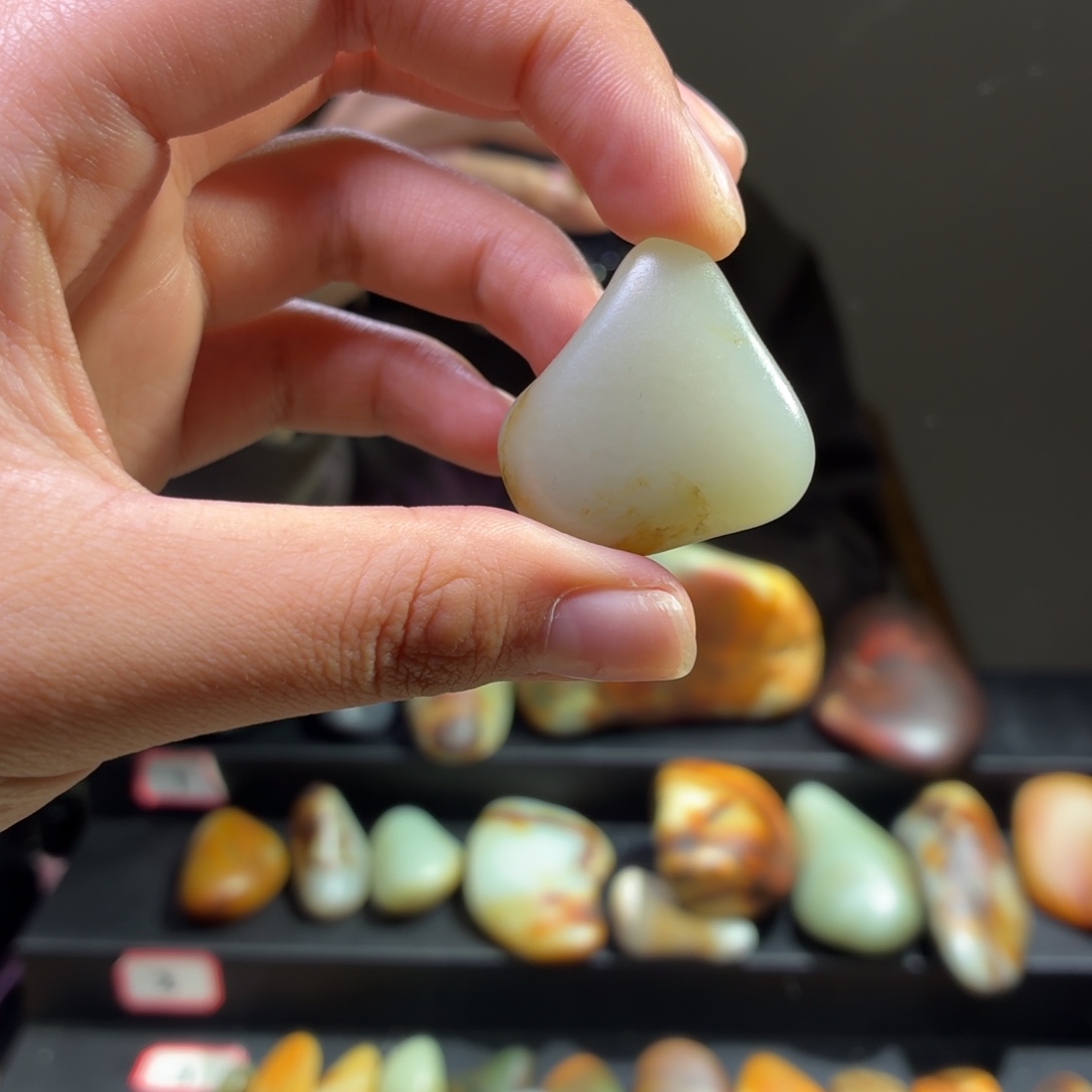 和田玉未镶嵌挂件15.2