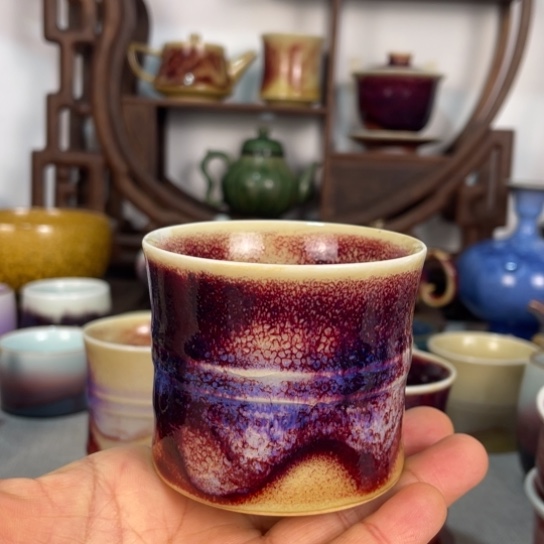 茶盏行*者神垕钧瓷茶器