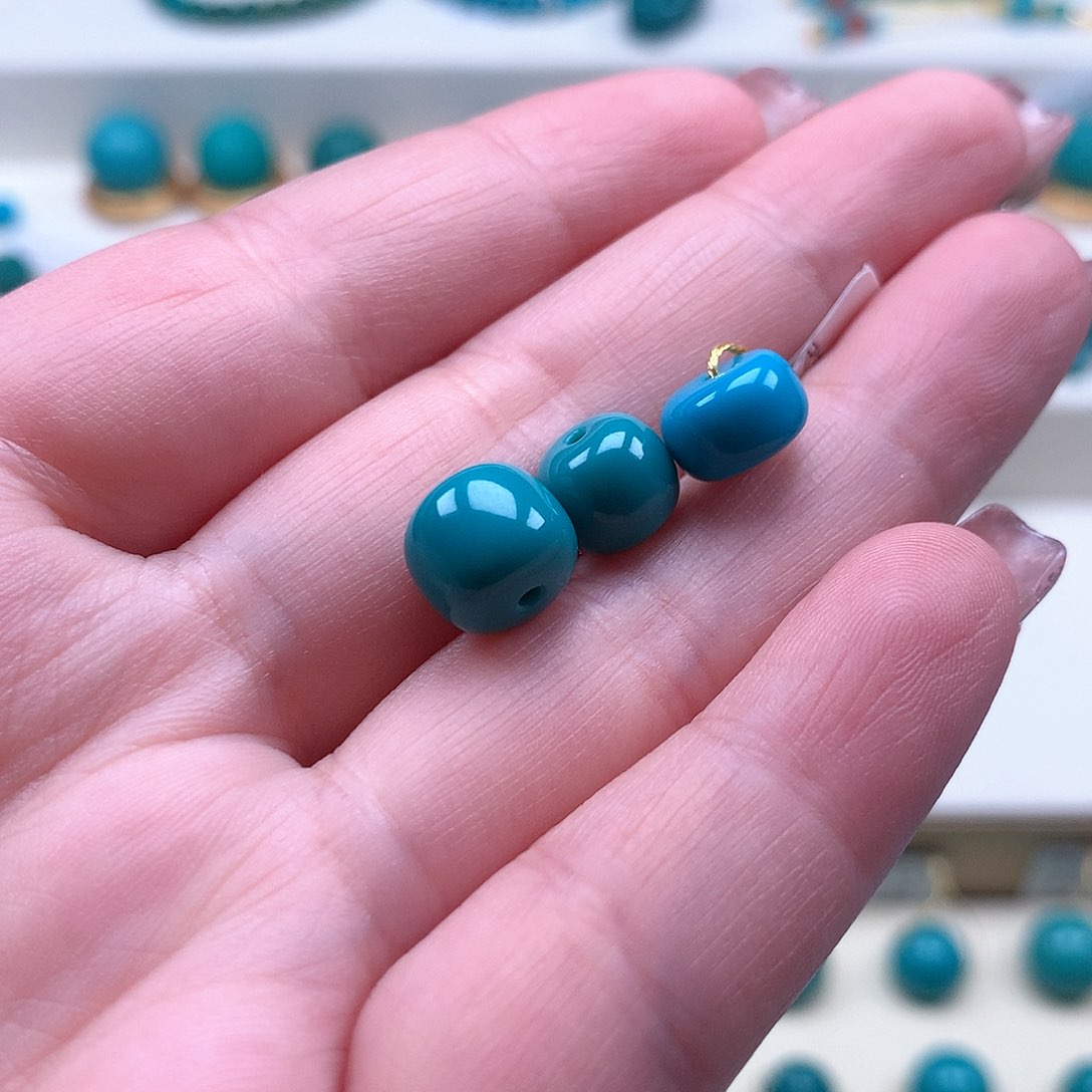 绿松石未镶嵌配饰蝴*1