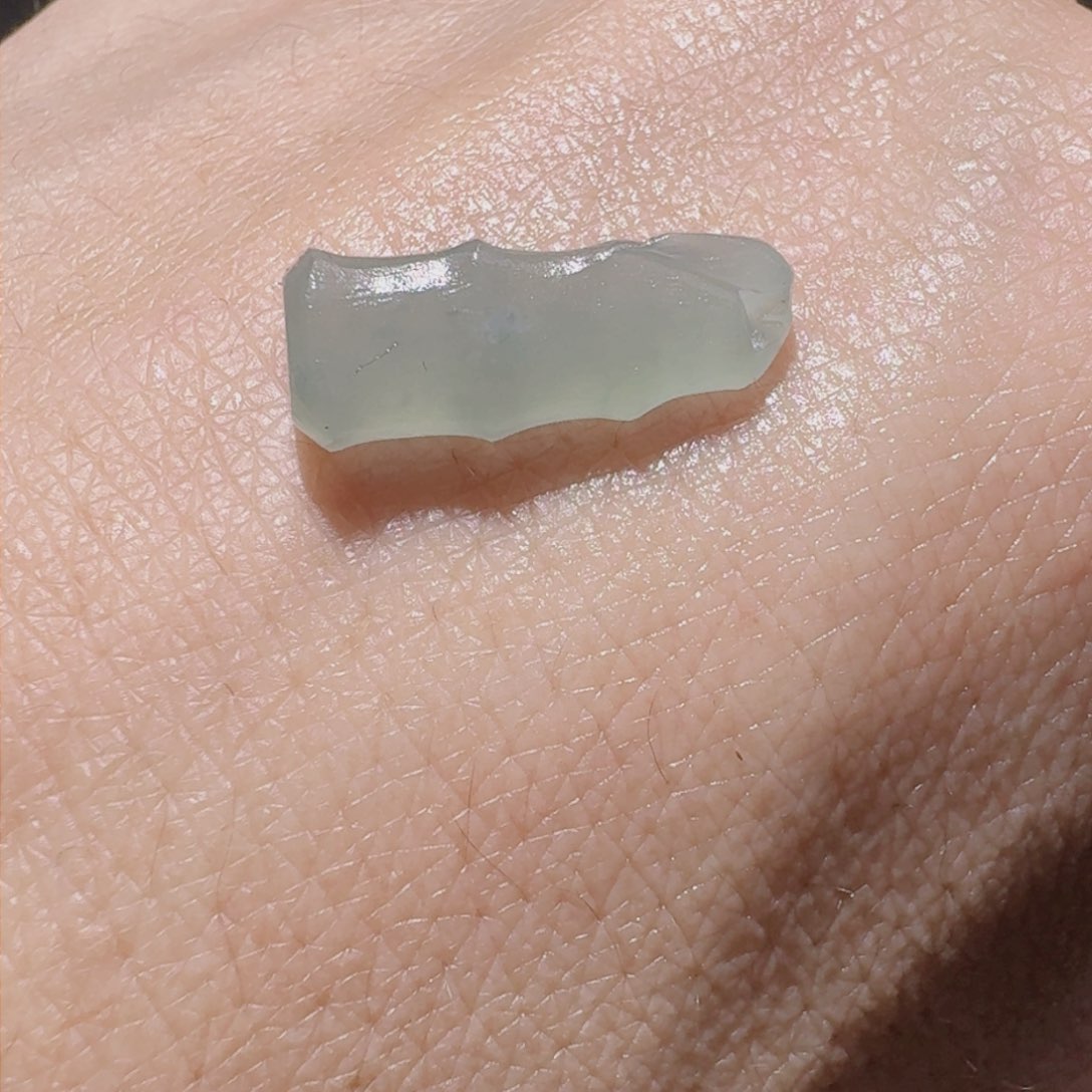定制翡翠未镶嵌天然翡翠竹节
