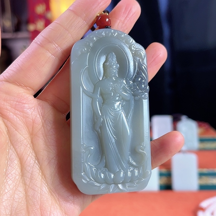 和田玉吊坠未镶嵌