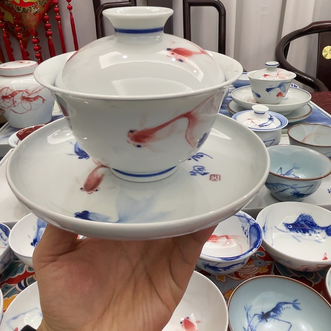 小***3手工手绘陶瓷作品