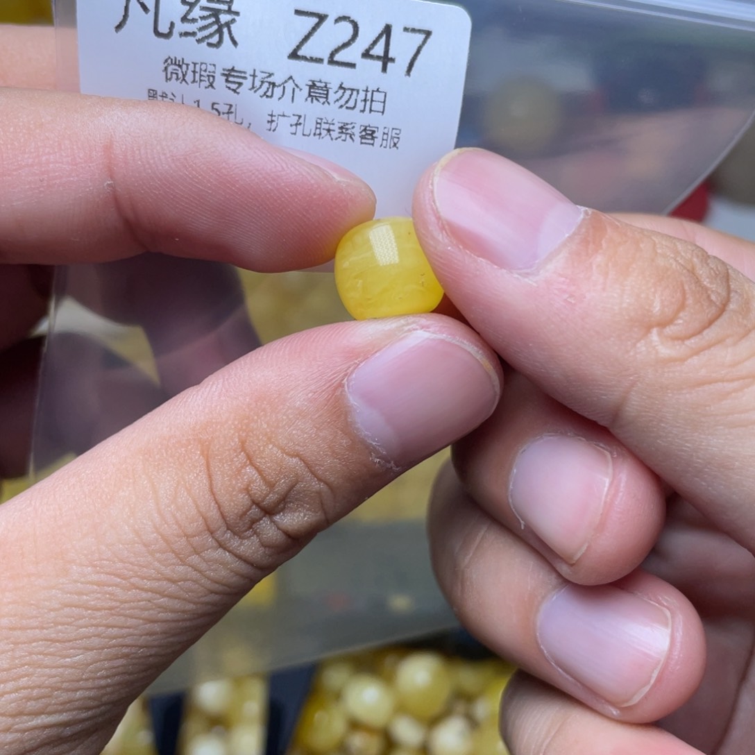 琥珀未镶嵌珠宝奇石