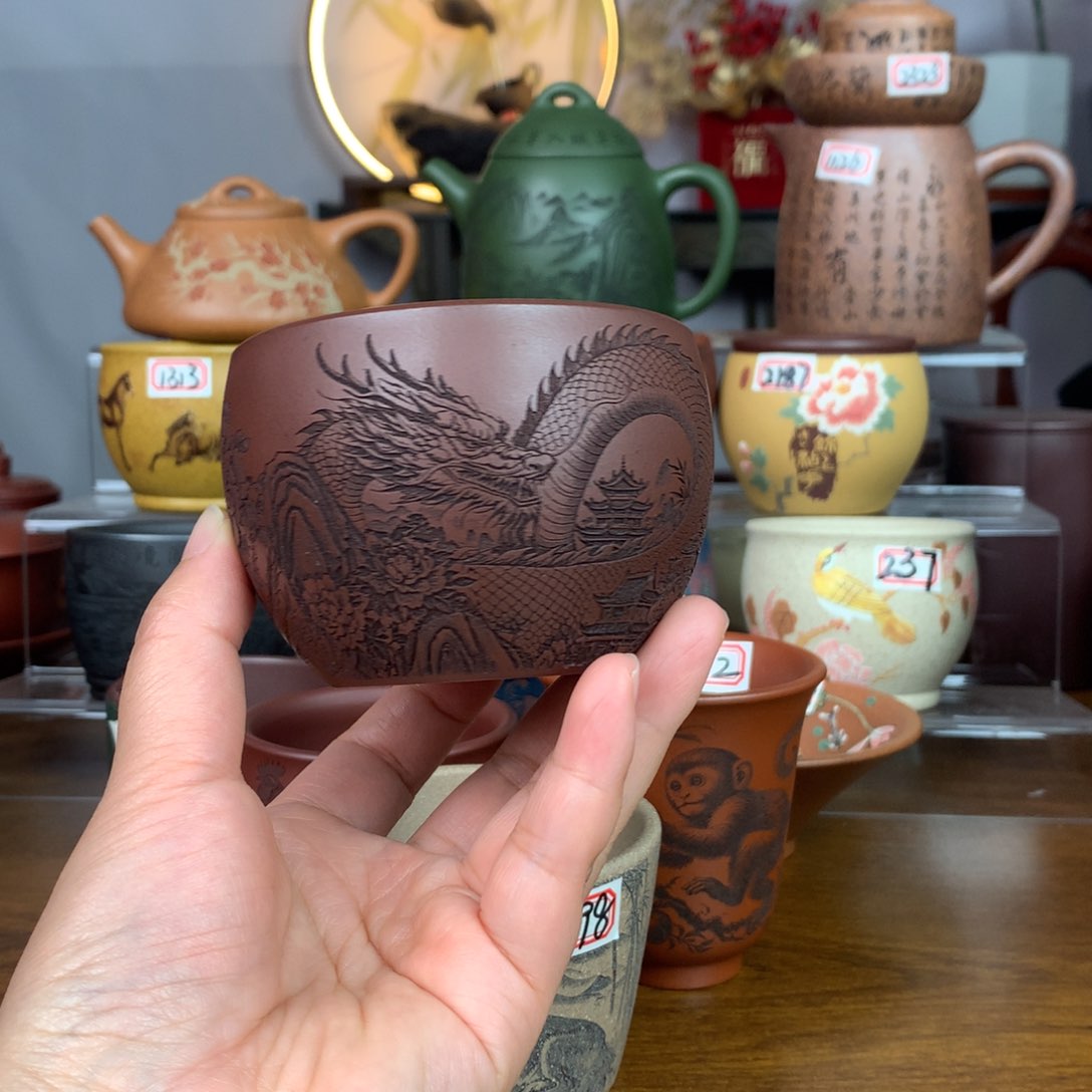 紫砂茶杯宜兴紫砂茶具