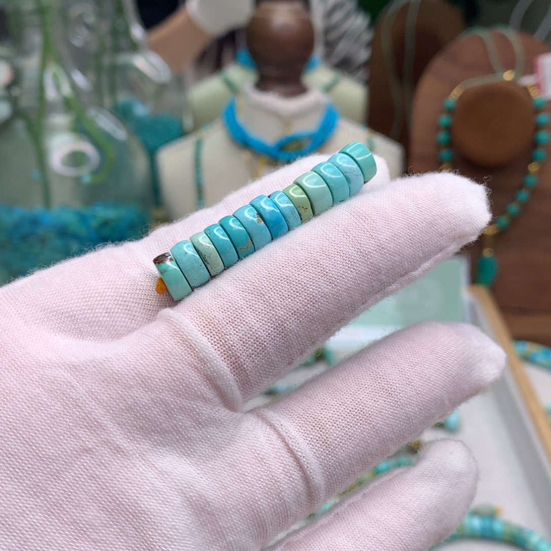 绿松石未镶嵌配饰