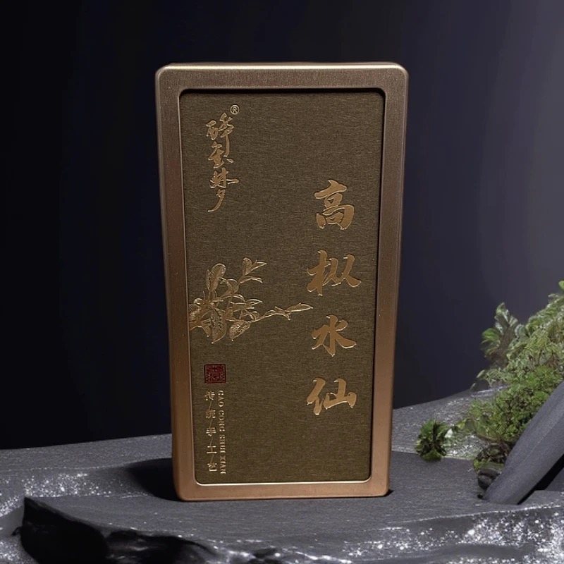 醉金梦 高枞水仙49.8g 6泡礼盒装 武夷岩茶 乌龙茶