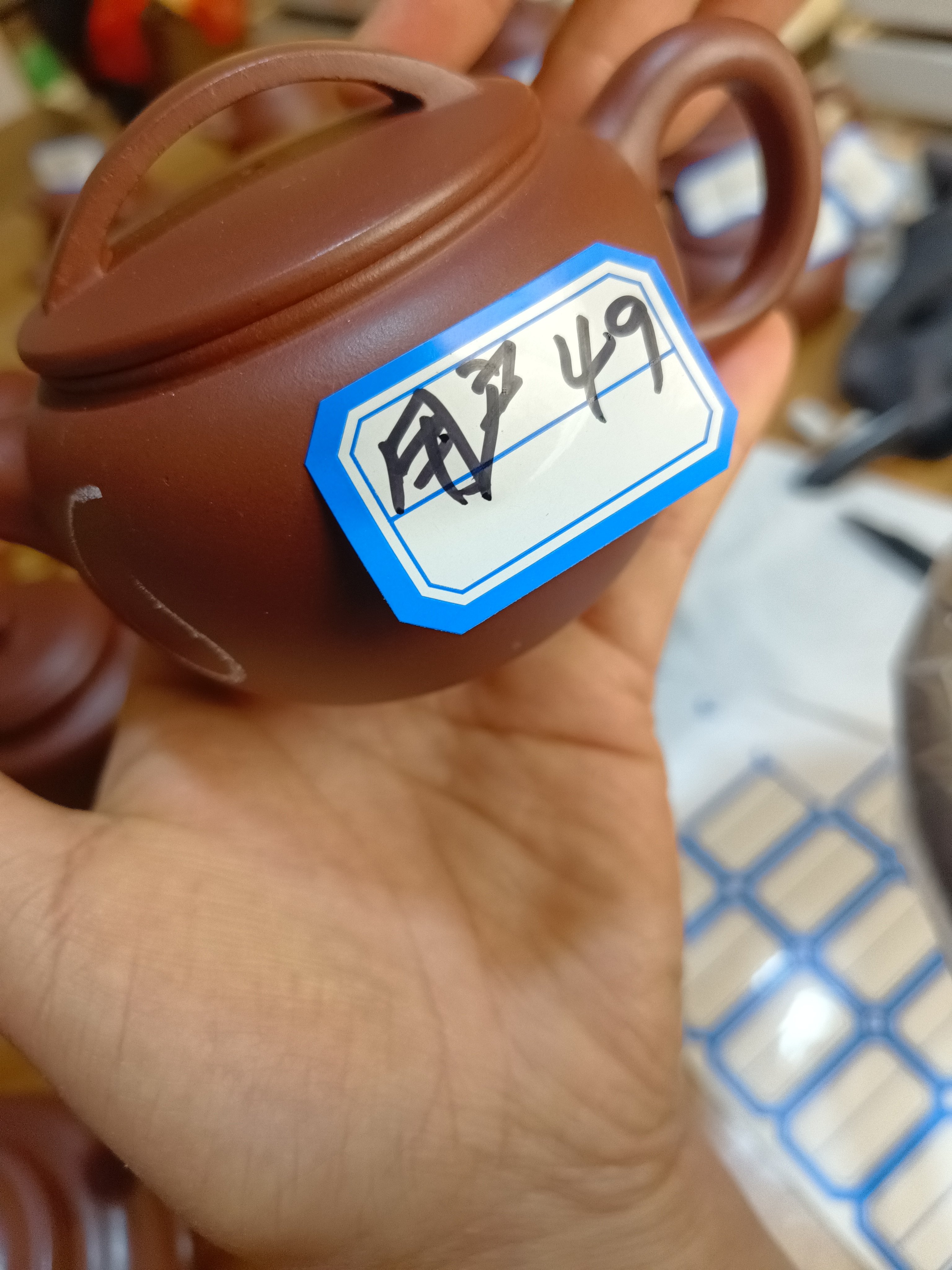 汉瓦壶，容量180cc微瑕