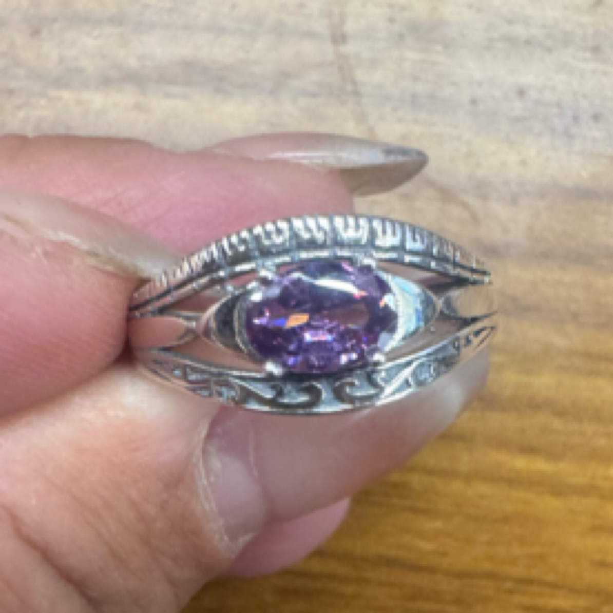 925银银制品 925银个性戒指