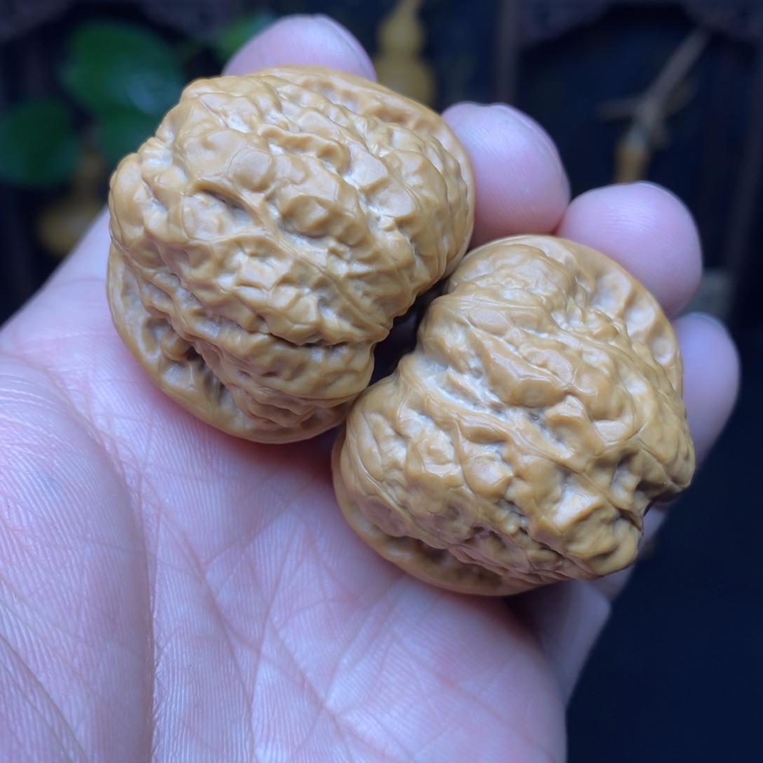 文玩核桃吊坠40蛤蟆头
