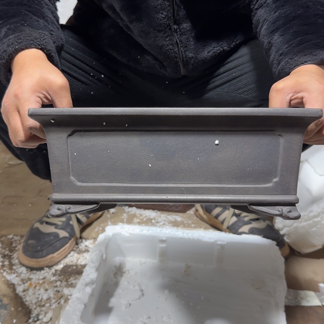 紫砂花盆口径26 16高度10