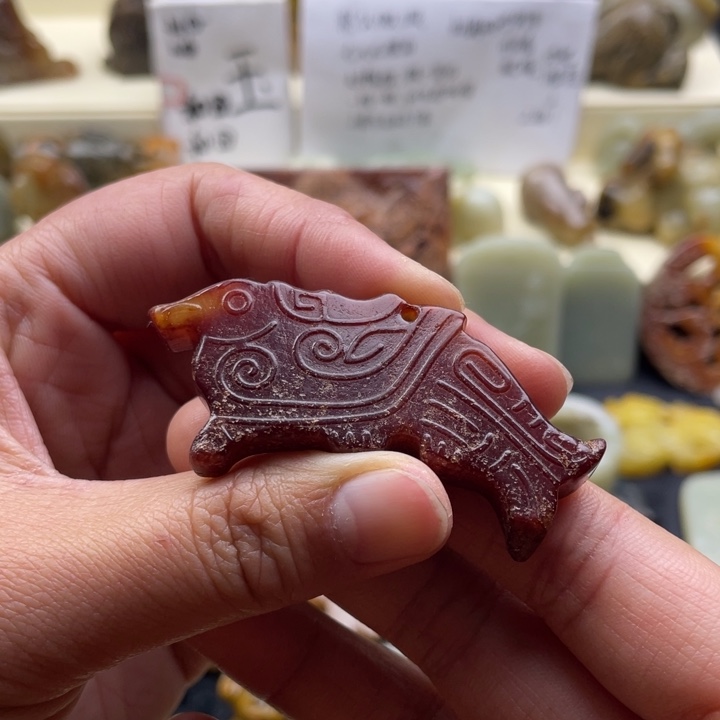 和田玉颈饰未镶嵌190