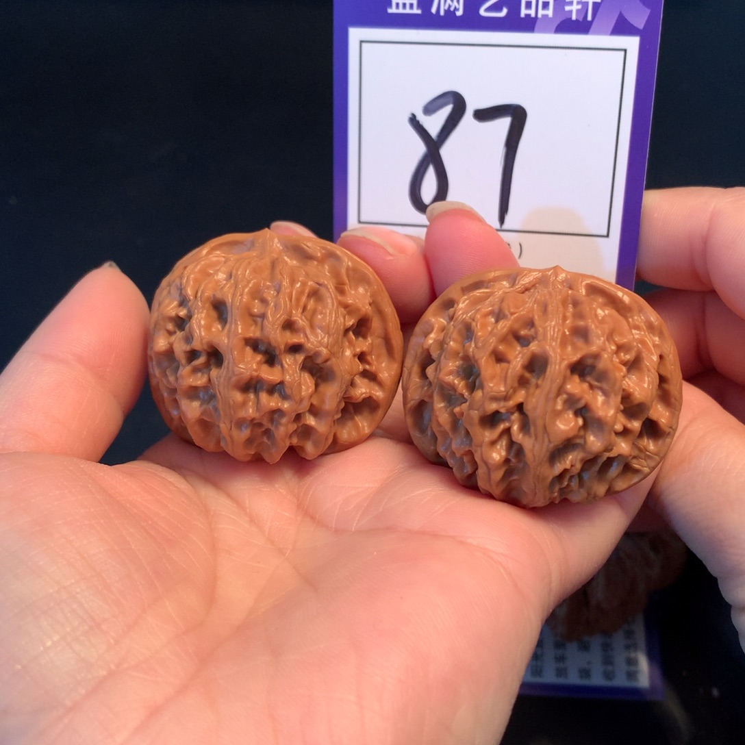 文玩核桃把件87苹果园4.1