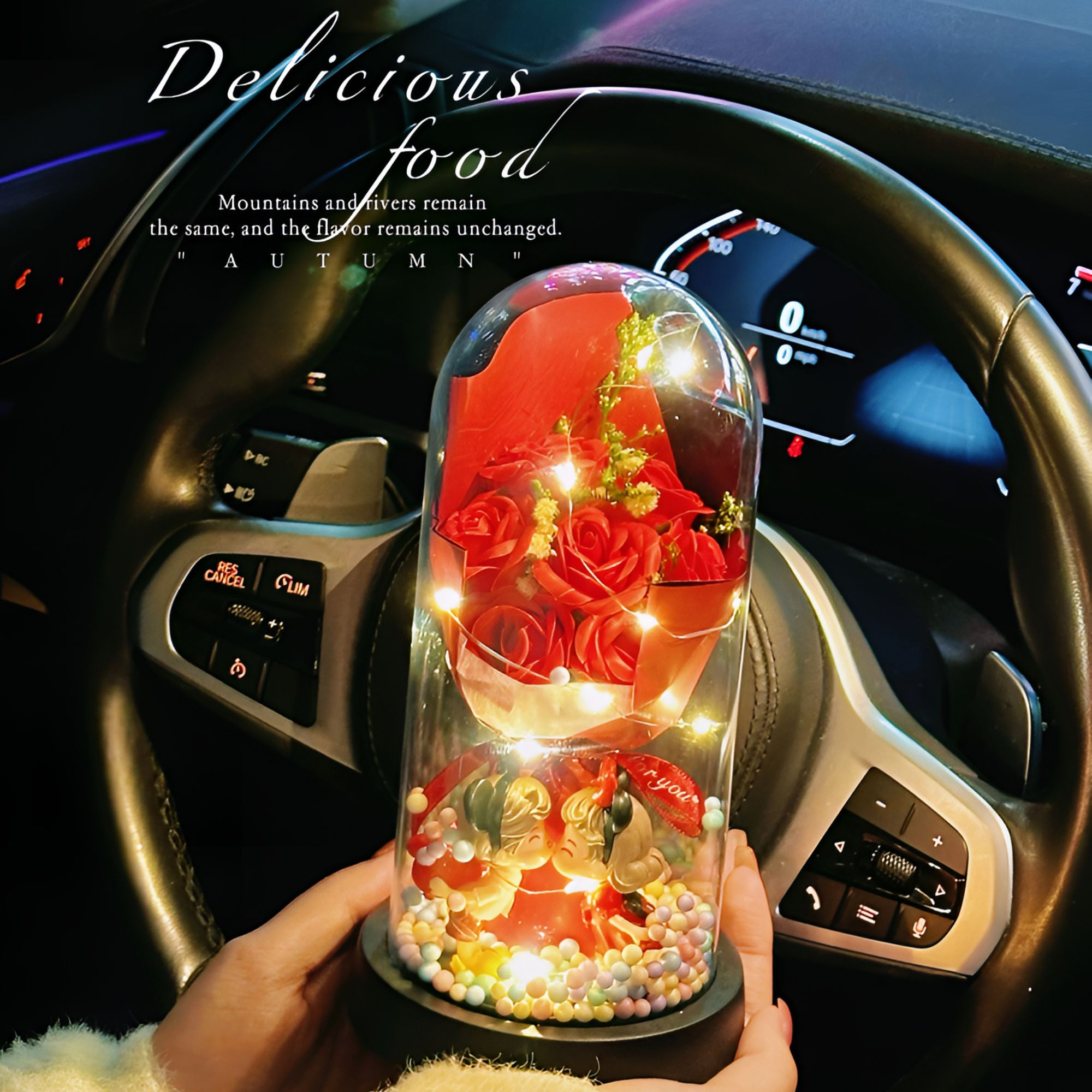 2.14情人节专属送女友永生花2025年送礼物礼袋干花颜值七夕表白