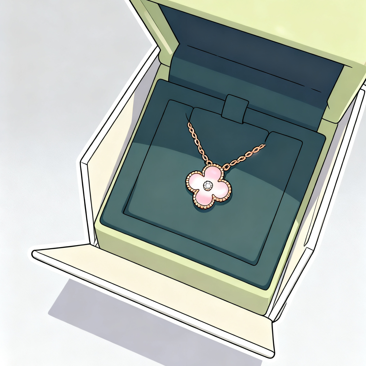 V金版2025圣诞单花花搭配丝巾