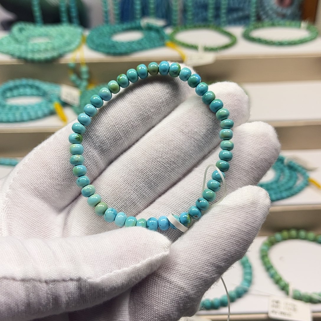 未镶嵌绿松石手链