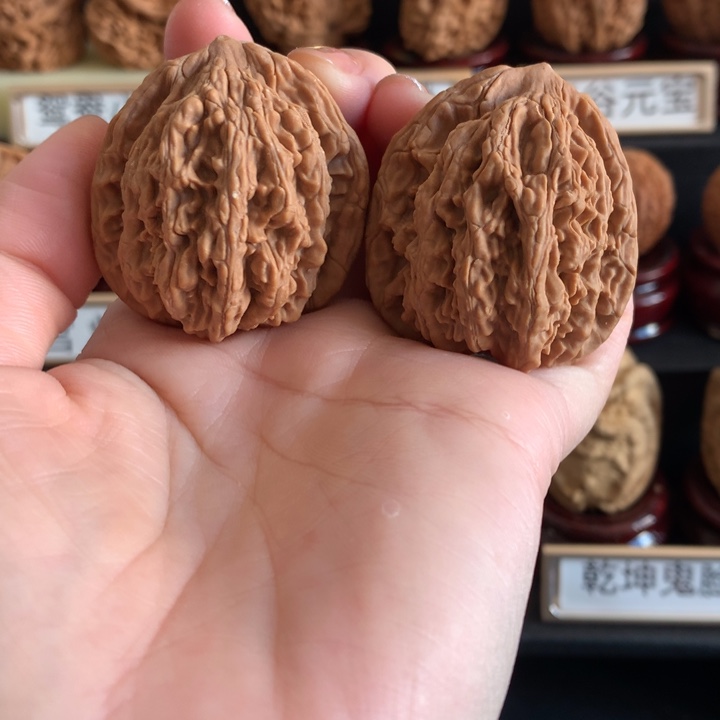 文玩核桃把件麦穗虎39