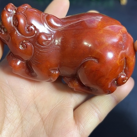 把件白玉菩提一个一个