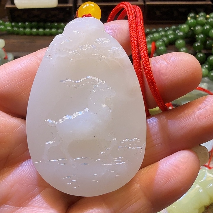 和田玉（白玉）未镶嵌颈饰
