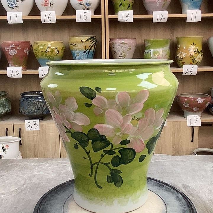 缸13xc景德镇陶瓷花盆