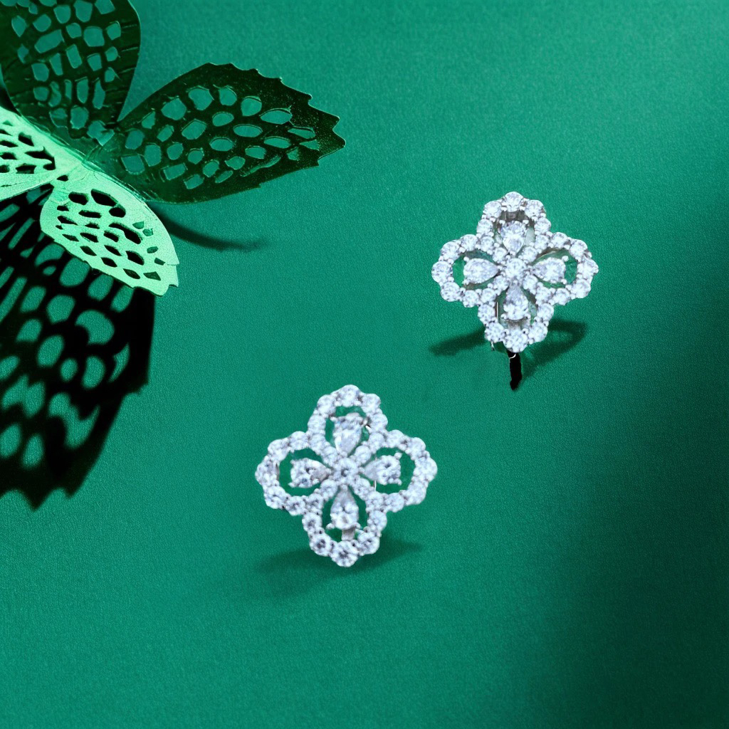 925银耳饰 400345银耳钉时尚百搭孤品