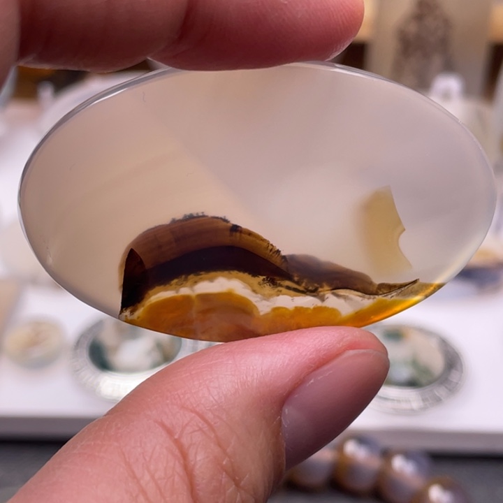 玛瑙/玉髓未镶嵌吊坠(不含链)