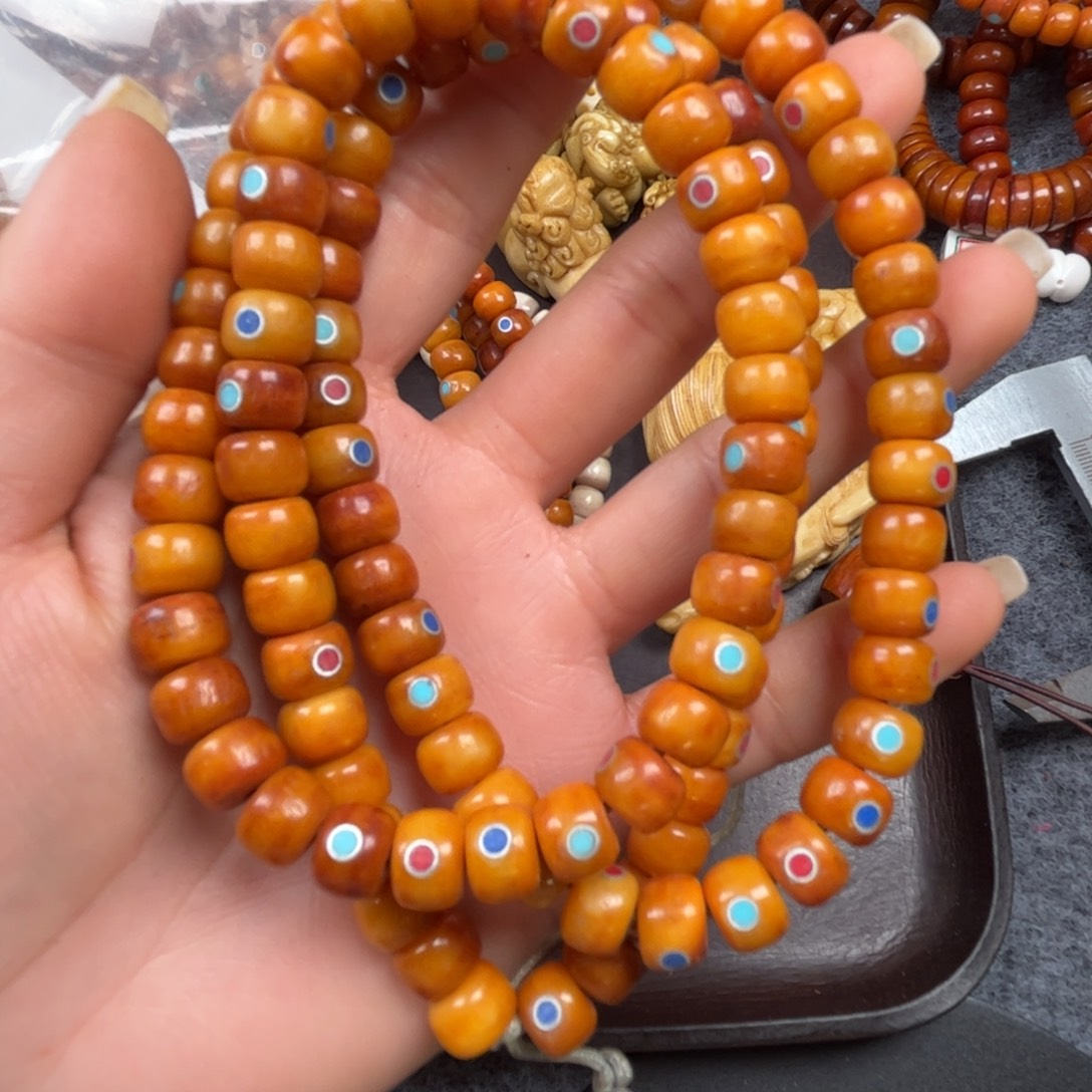 王***七手串/手链驼骨编号192尺寸0.9