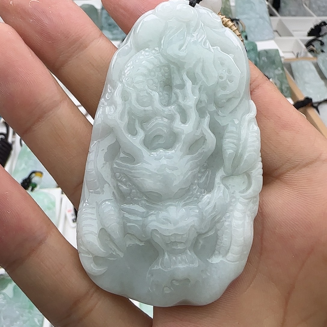 9***滔翡翠未镶嵌颈饰翡翠