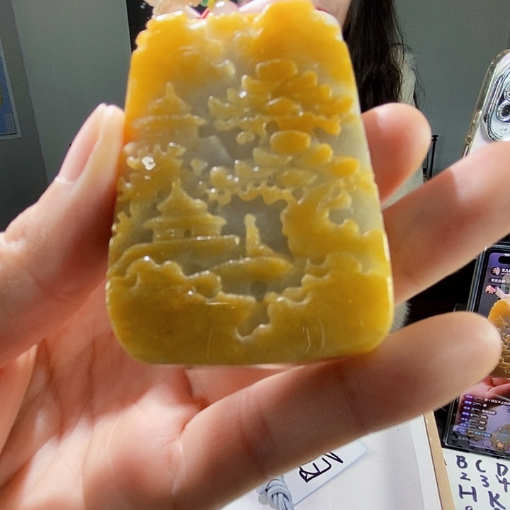 颈饰未镶嵌翡翠一