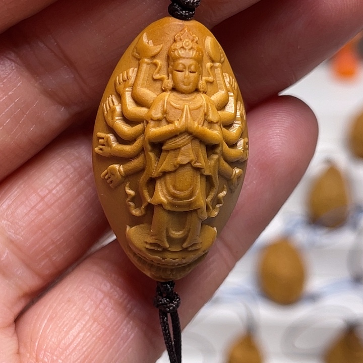 橄榄核吊坠橄榄核