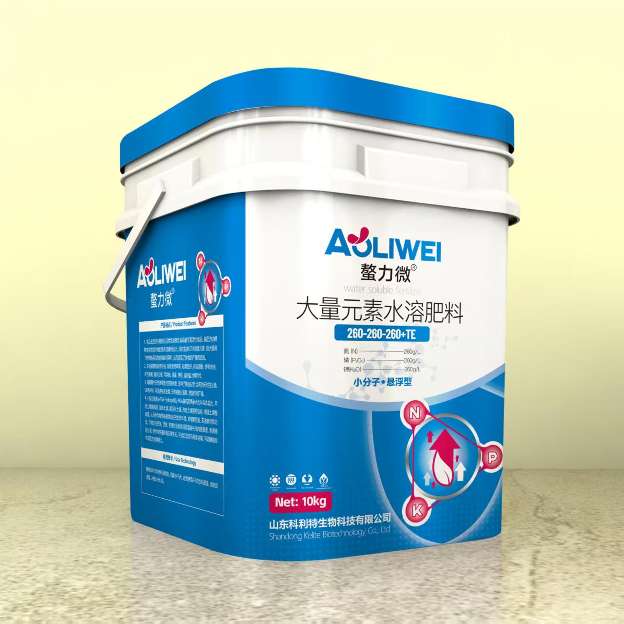 螯力微小分子大量元素悬浮肥膨果上色生根抗病抗逆增甜牛肥