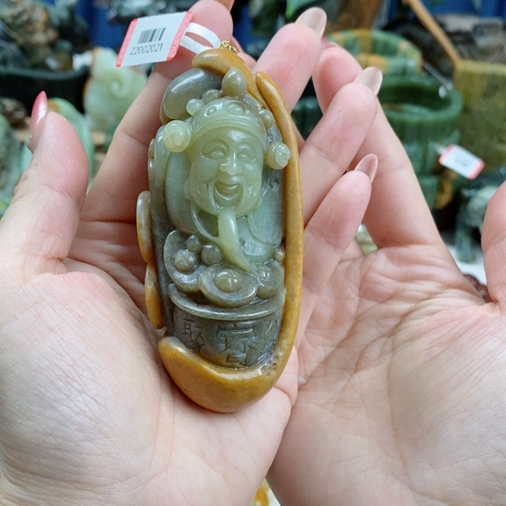 透闪石质玉手把未镶嵌