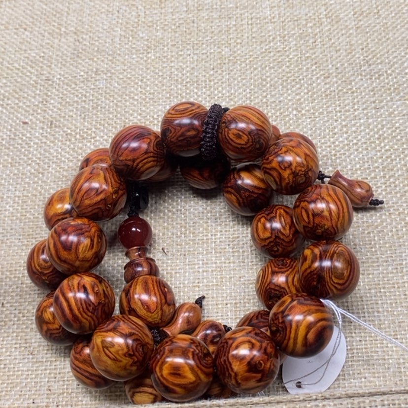 【闪购商品】黄花梨/降香黄檀手串/手链人****儿