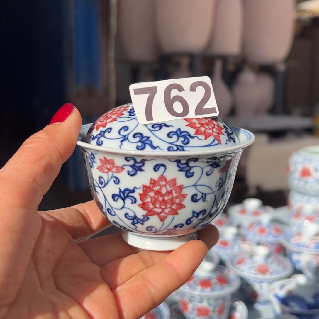 现代瓷青花釉里红工艺