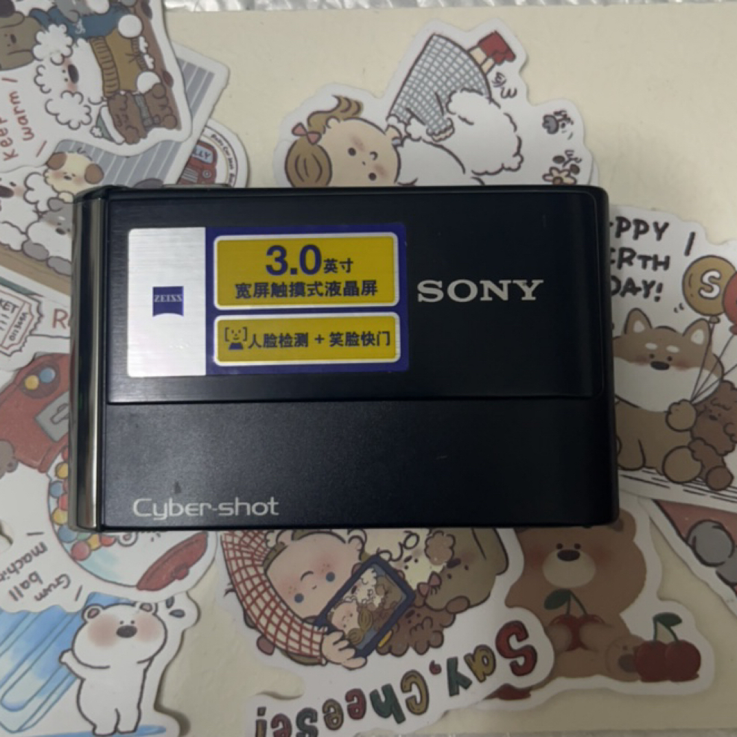 9新 Sony/索尼 T70。808万像素，屏老化不影响出片