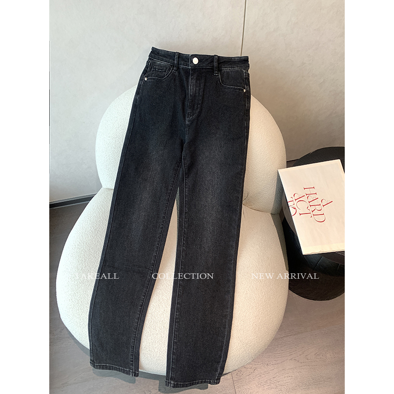 【特价】定制弹力丹宁料 洗水牛仔小脚裤RK233031