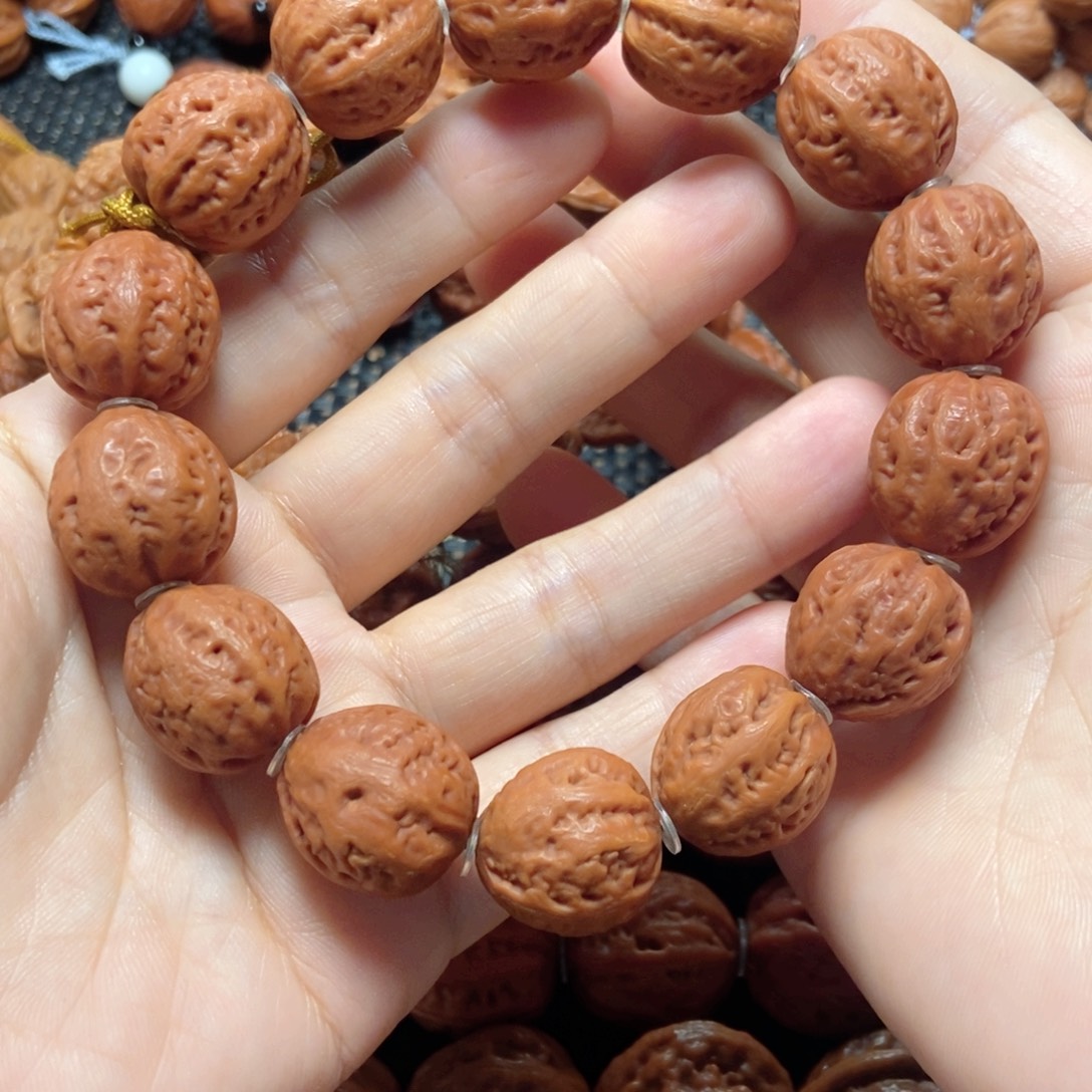 手串桃核粗筋手串