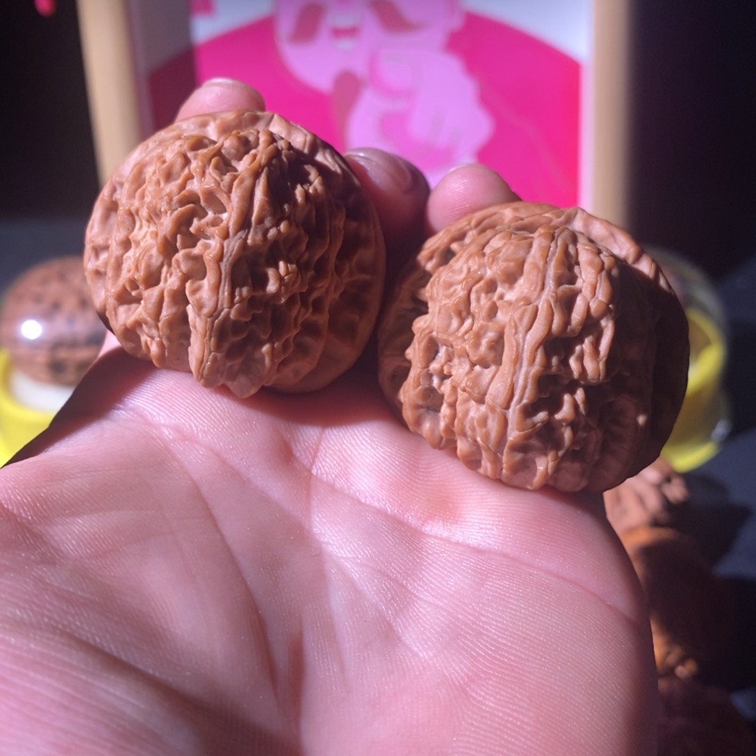 吊坠文玩核桃40球白