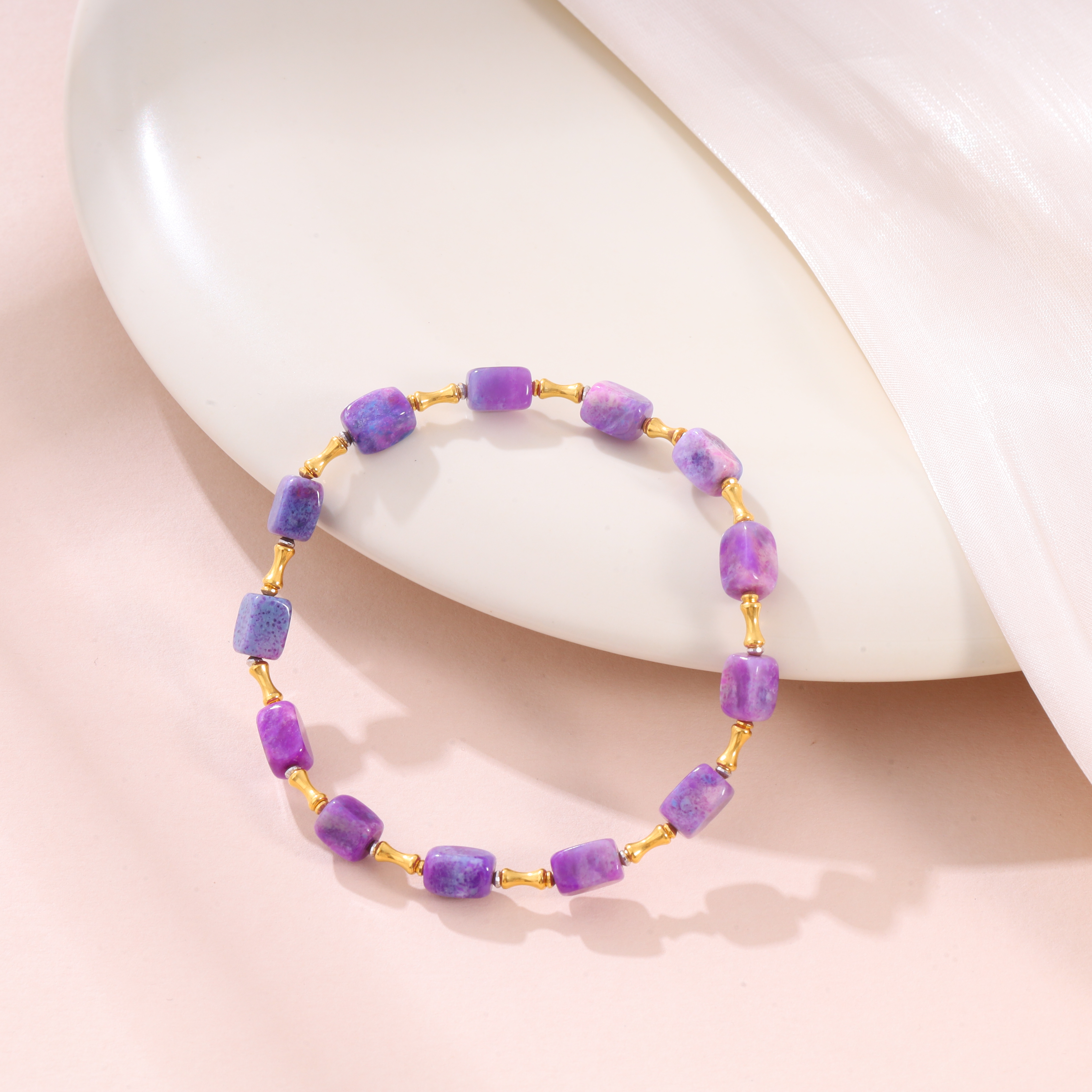 【不二】舒俱来18k金DIY手串