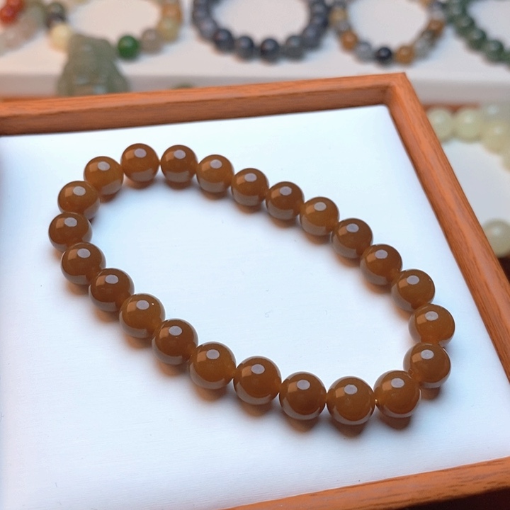 和田玉手链未镶嵌